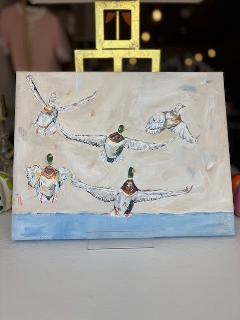 Team of Ducks Painting-Savannah G Art
