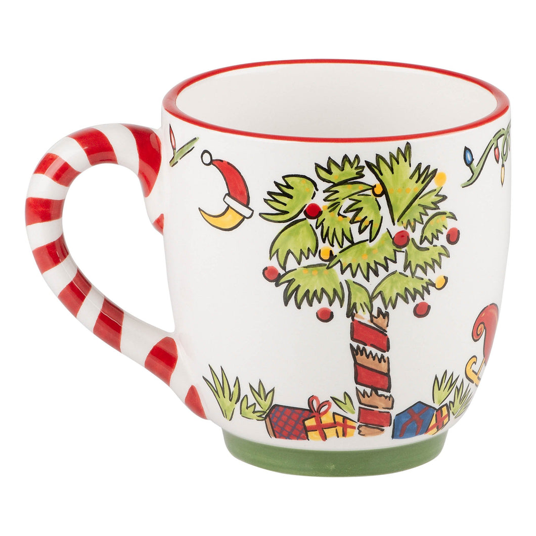 SC Merry Christmas Palmetto Mug