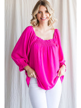 Load image into Gallery viewer, Bella Top - Hot Pink
