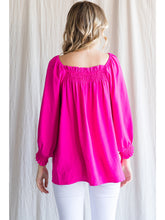 Load image into Gallery viewer, Bella Top - Hot Pink
