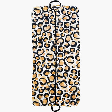 Emily McCarthy Garment Bag-Classic Spot Cheetah