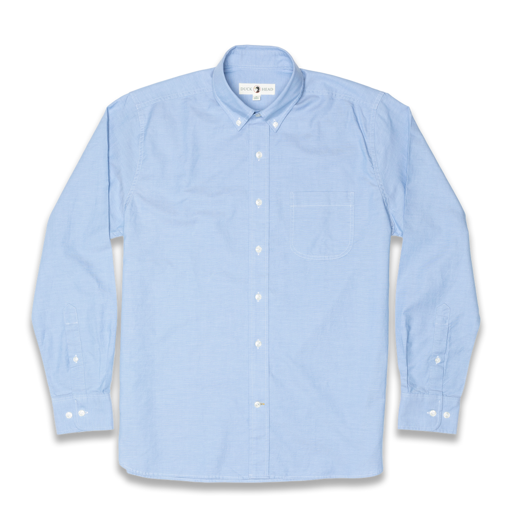 Duck Head Morris Oxford Shirt - Blue