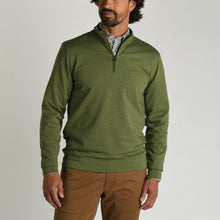 Load image into Gallery viewer, Duck Head Dunmore 1/4 Zip Pullover - Cypress Green
