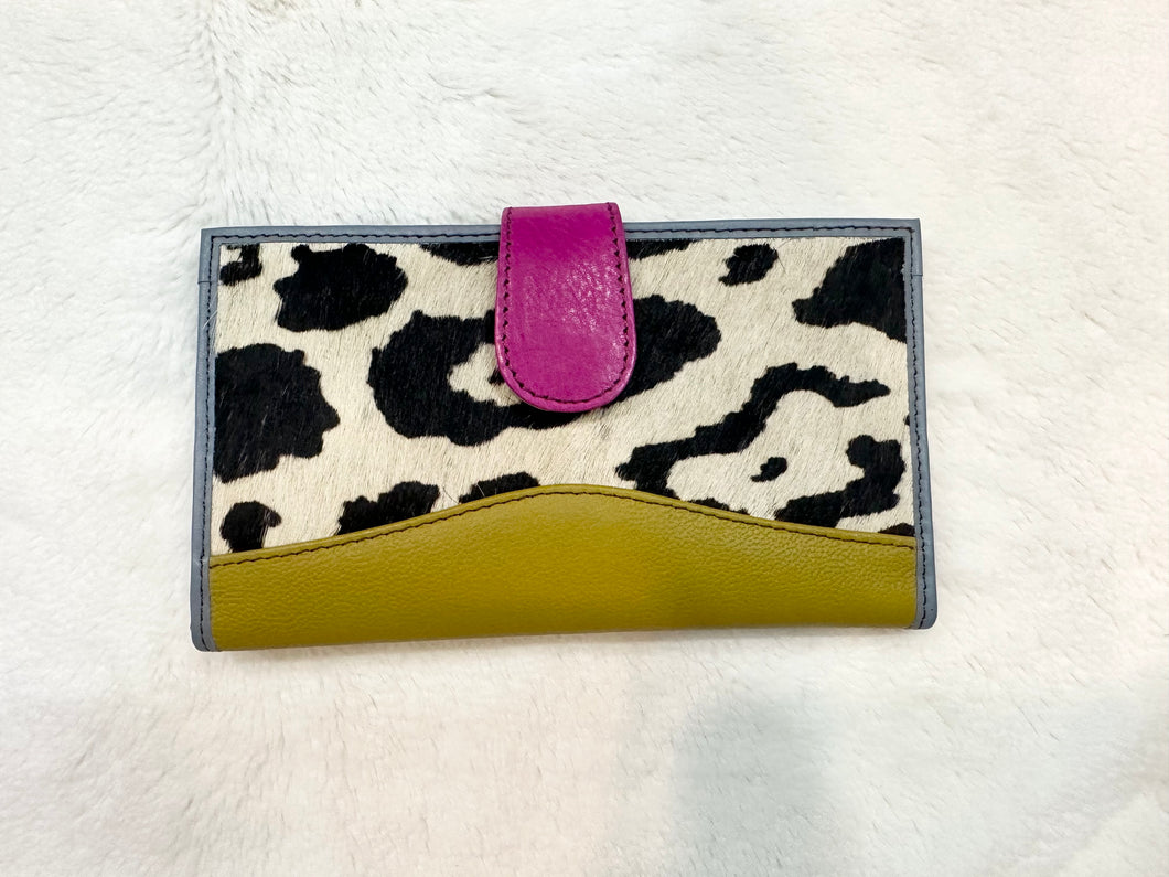 Cheetah Wallet - Pale Blue