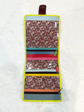Load image into Gallery viewer, Travel Jewelry Organizer - Lime/Orange
