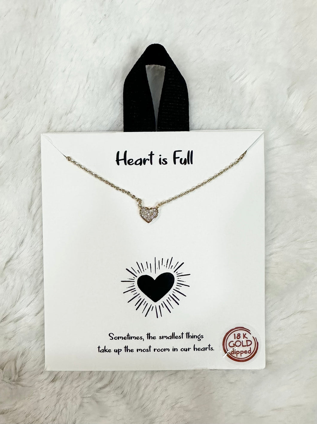 Heart is Full Necklace
