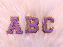 Load image into Gallery viewer, Varsity Letters - Purple - 2.1&quot;
